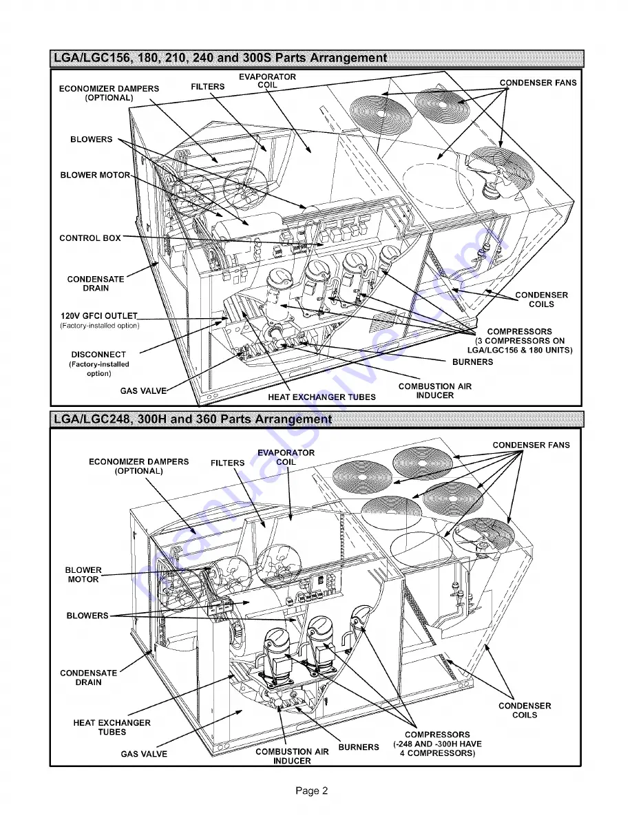 Lennox LGA060 User'S Information Manual Download Page 3