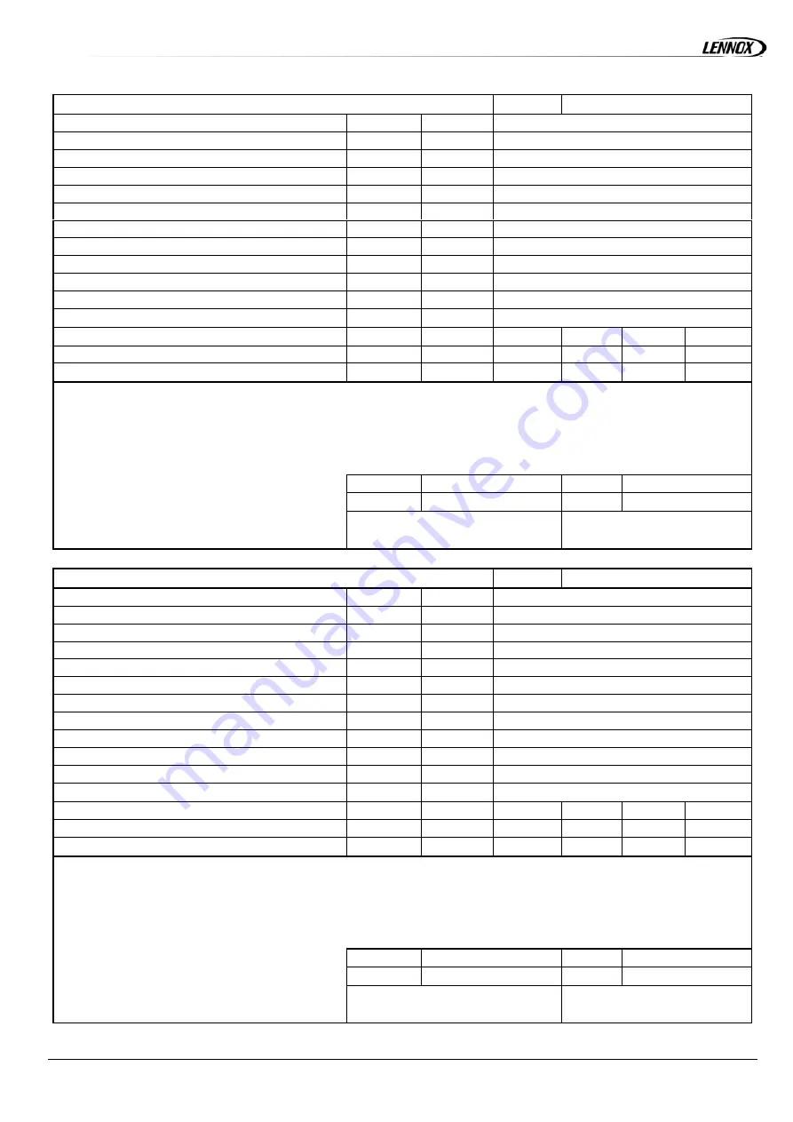 Lennox MCC Series Installation, Operating And Maintenance Download Page 77