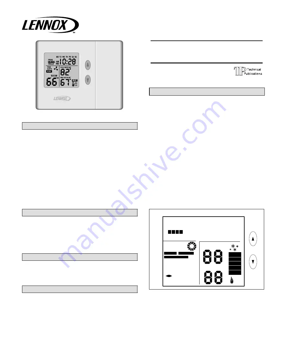 Lennox Merit 51M37 Operation Manual Download Page 37