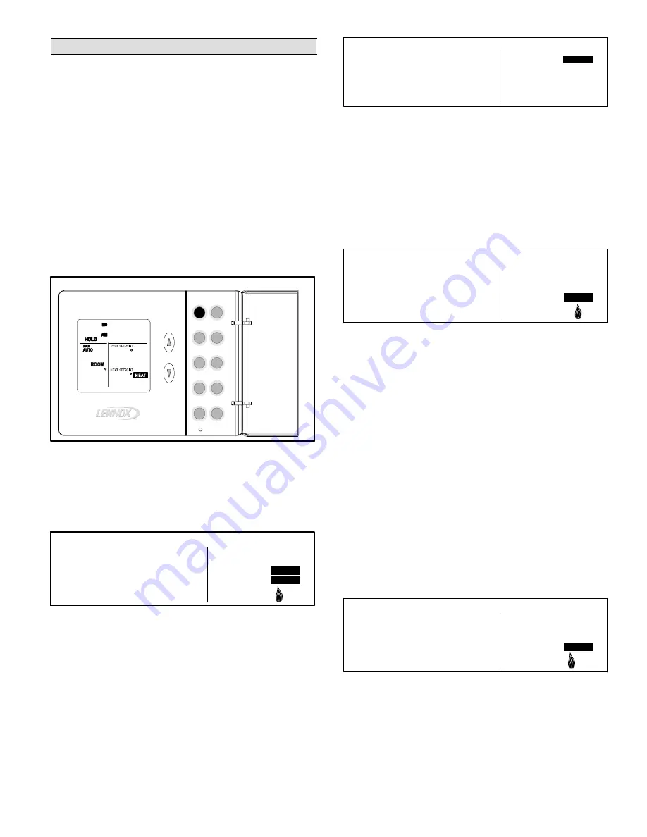 Lennox Merit 51M37 Operation Manual Download Page 39