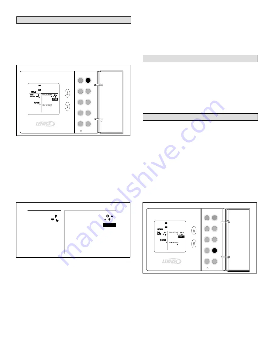 Lennox Merit 51M37 Operation Manual Download Page 40