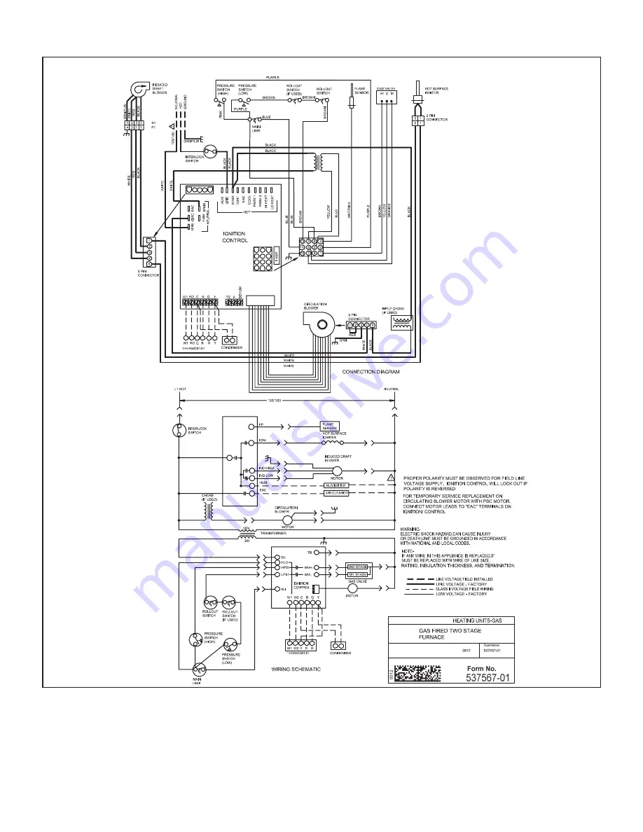 Lennox Merit ML296UH090XV48C Unit Information Download Page 50