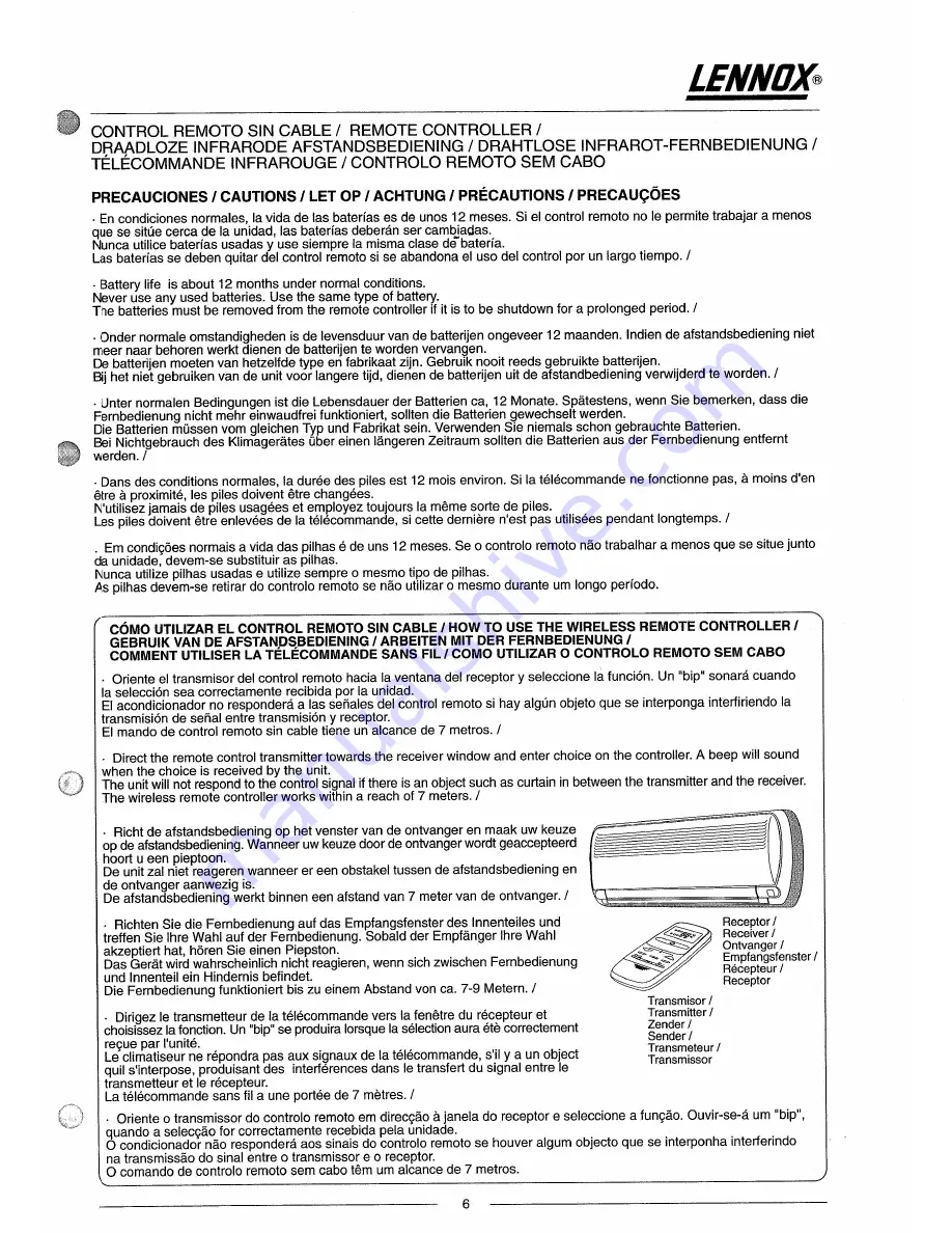 Lennox OMCL Series Скачать руководство пользователя страница 7