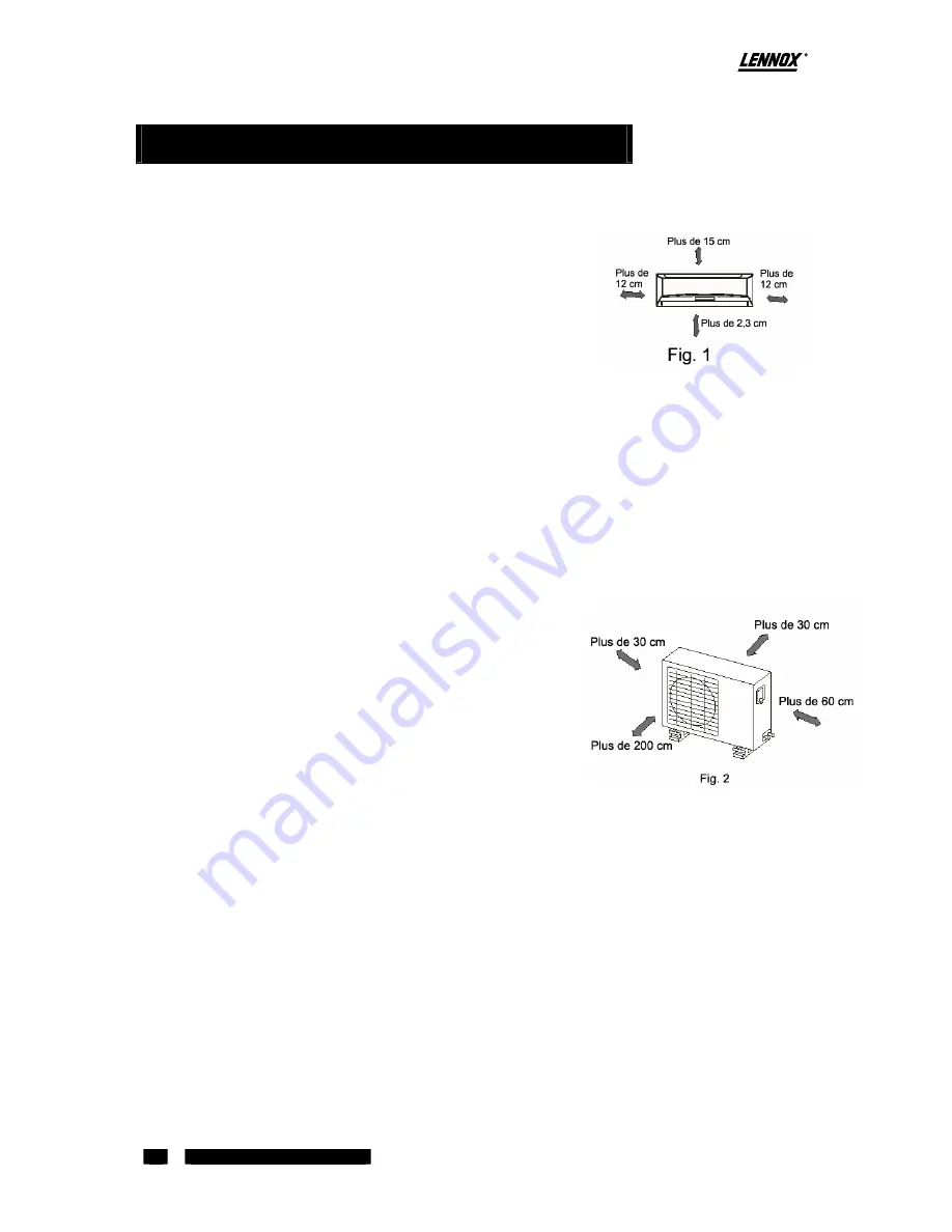 Lennox Relax series Installation Manual Download Page 34