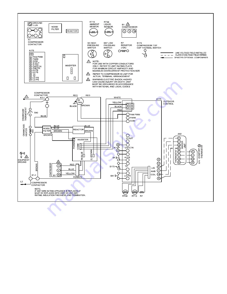 Lennox XC25-024-230-01 Скачать руководство пользователя страница 43