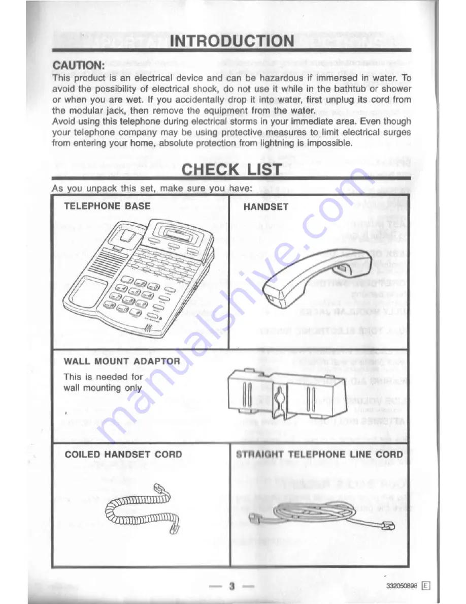 Lenoxx Sound PH-332 Operating Instructions Manual Download Page 4