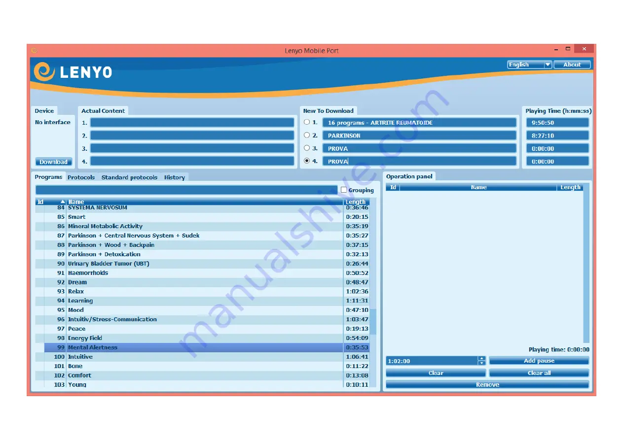 Lenyo Mobile Port Manual Download Page 7