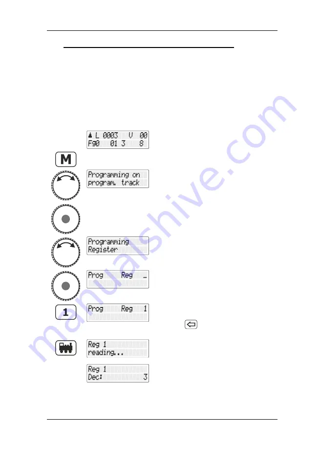 Lenz Digital plus LH101 Operating Instructions Manual Download Page 20