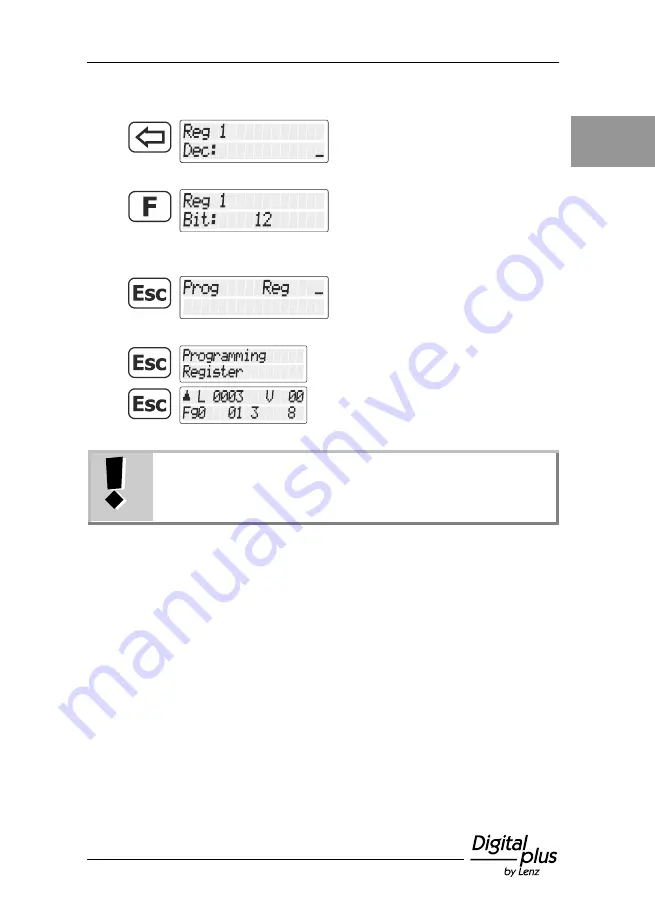 Lenz Digital plus LH101 Operating Instructions Manual Download Page 21