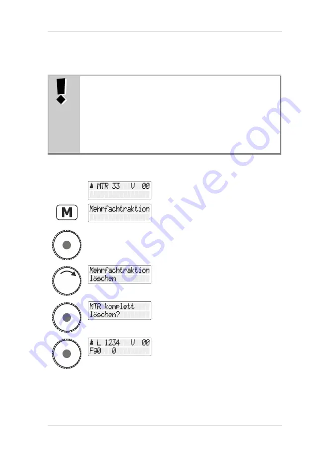 Lenz Digital plus LH101 Operating Manual Download Page 58