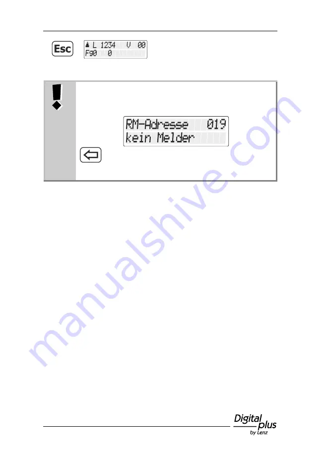 Lenz Digital plus LH101 Operating Manual Download Page 61