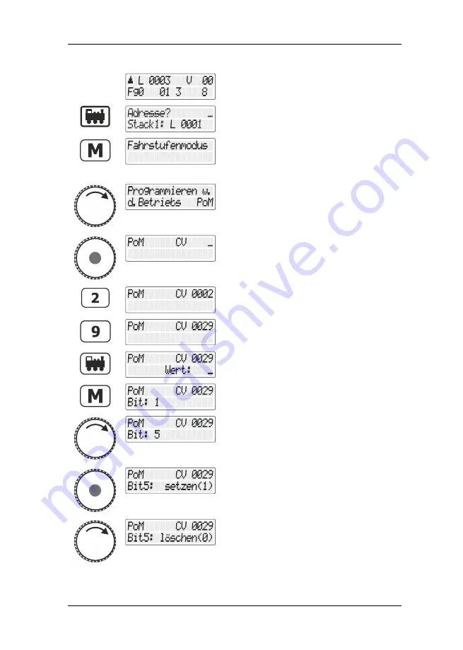 Lenz Digital plus LH101 Operating Manual Download Page 70