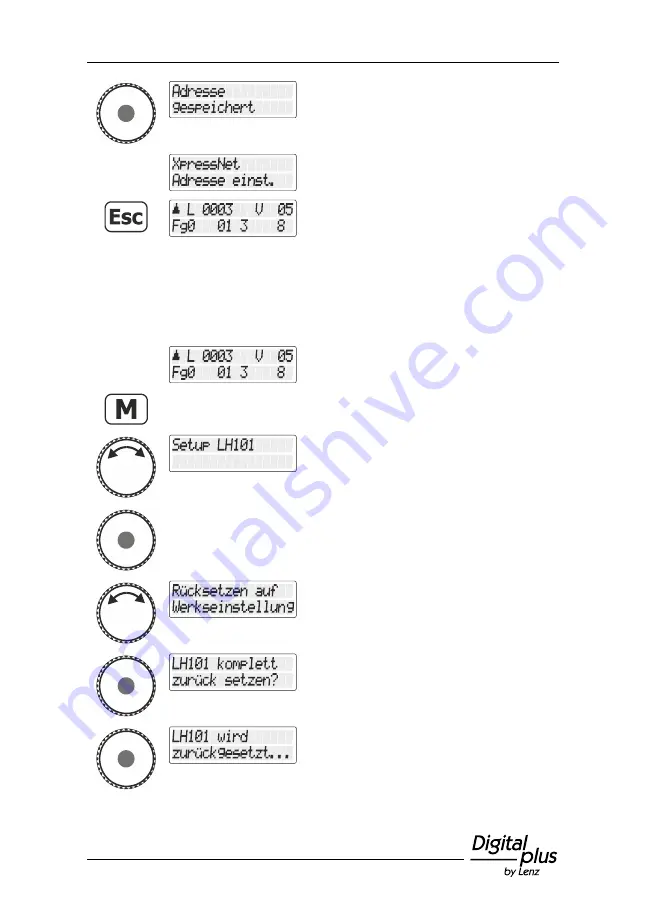 Lenz Digital plus LH101 Operating Manual Download Page 91