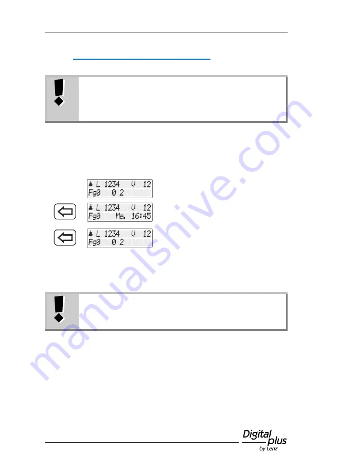 Lenz Digital plus LH101 Operating Manual Download Page 266