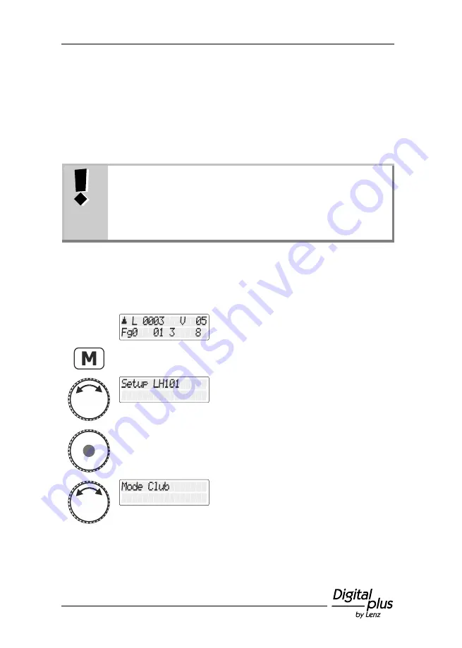 Lenz Digital plus LH101 Operating Manual Download Page 304