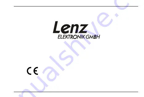 Lenz Digital plus POWER-1 Information Download Page 16