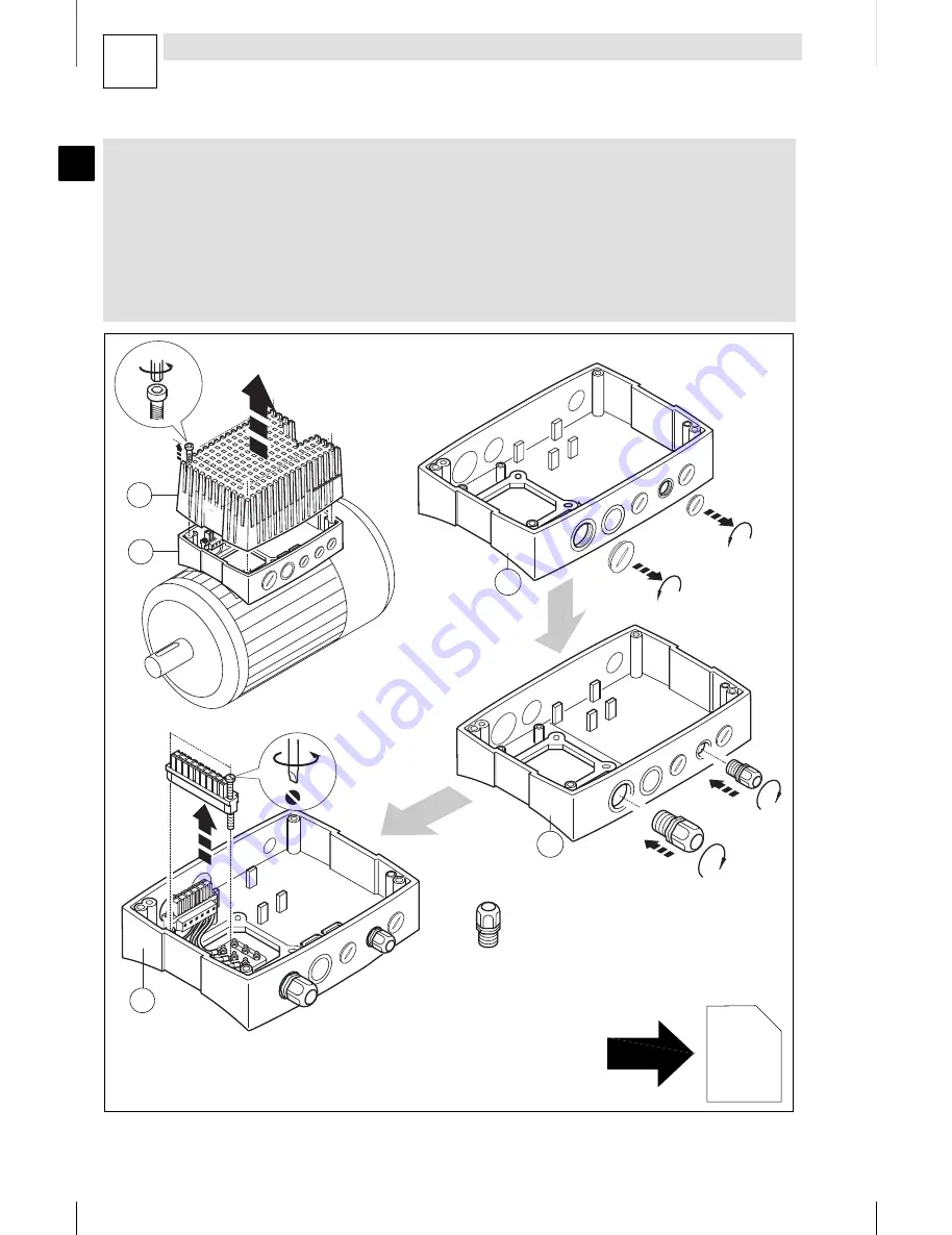 Lenze 8200 motec Mounting Instructions Download Page 20