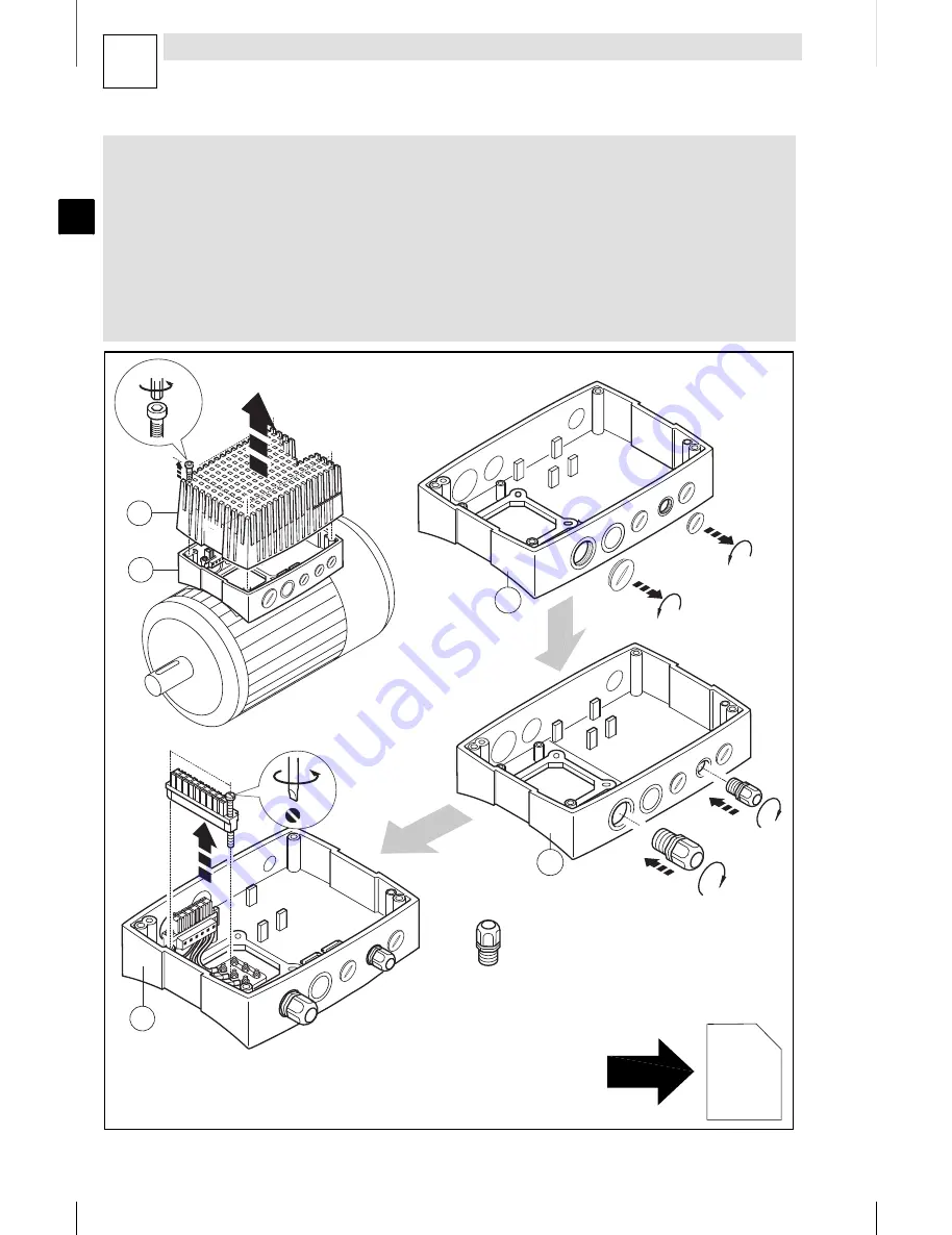 Lenze 8200 motec Mounting Instructions Download Page 88