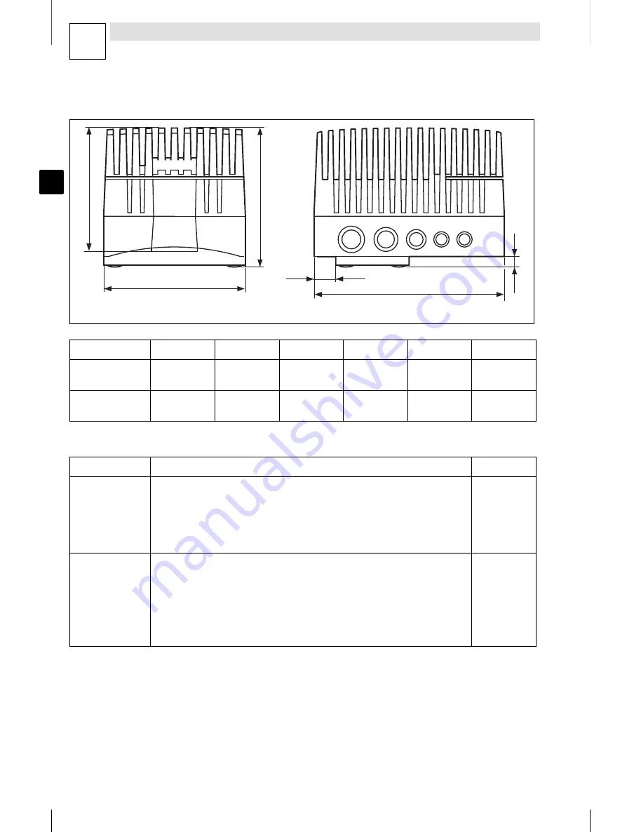 Lenze 8200 motec Mounting Instructions Download Page 156