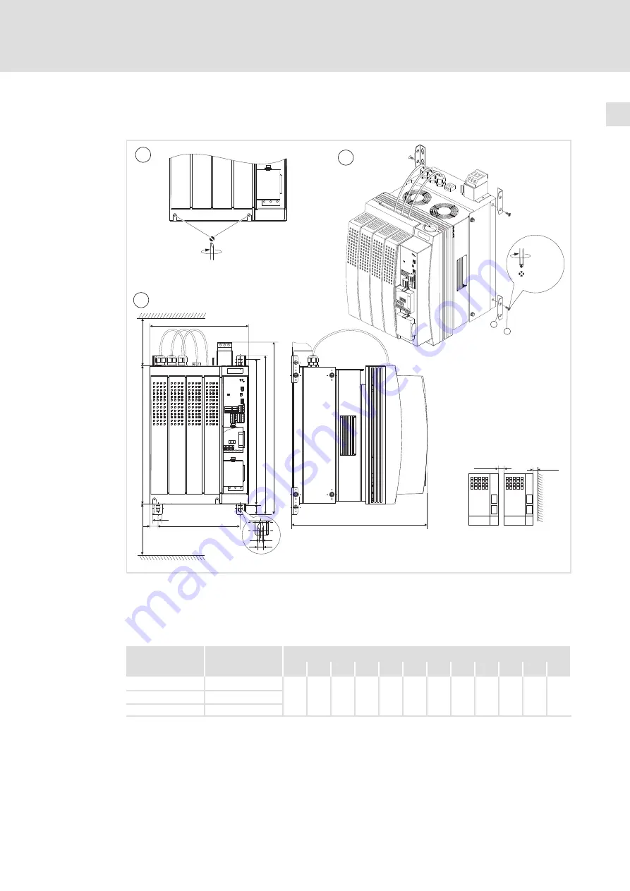 Lenze 8200 vector E82CV153K4B Mounting Instructions Download Page 27