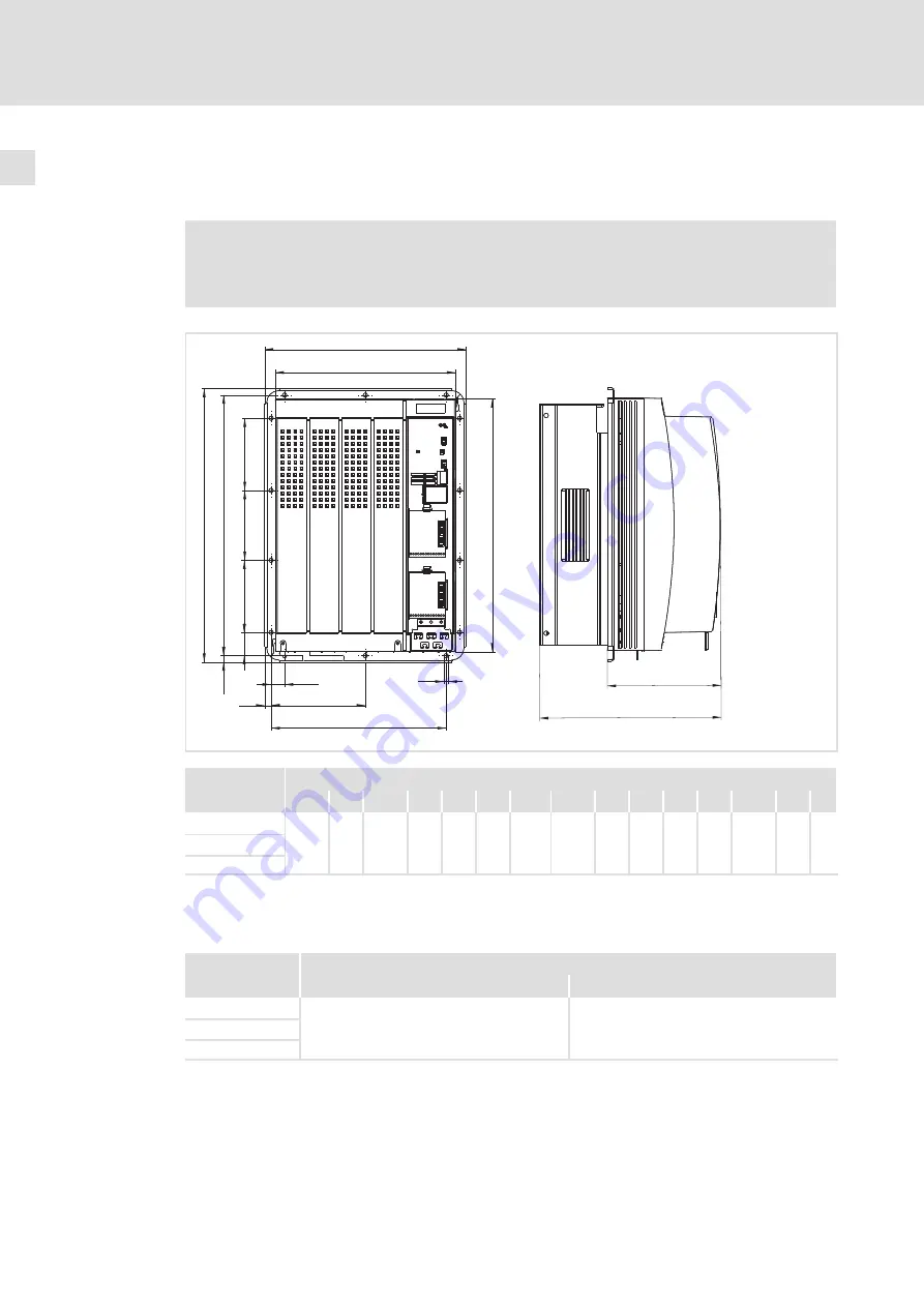 Lenze 8200 vector E82CV153K4B Скачать руководство пользователя страница 28