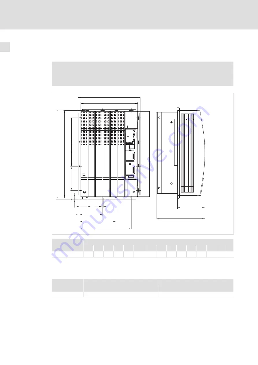 Lenze 8200 vector E82CV153K4B Скачать руководство пользователя страница 34