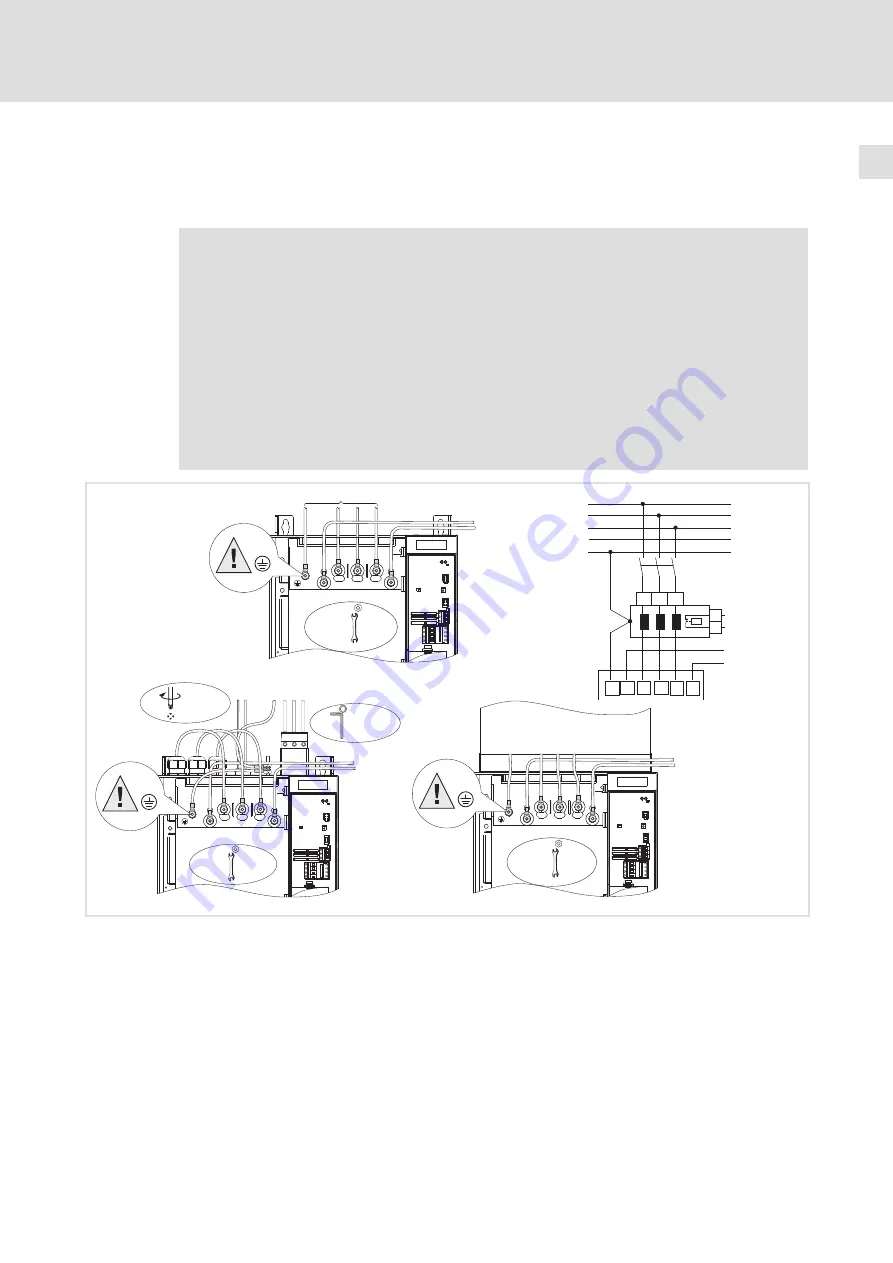 Lenze 8200 vector E82CV153K4B Скачать руководство пользователя страница 49