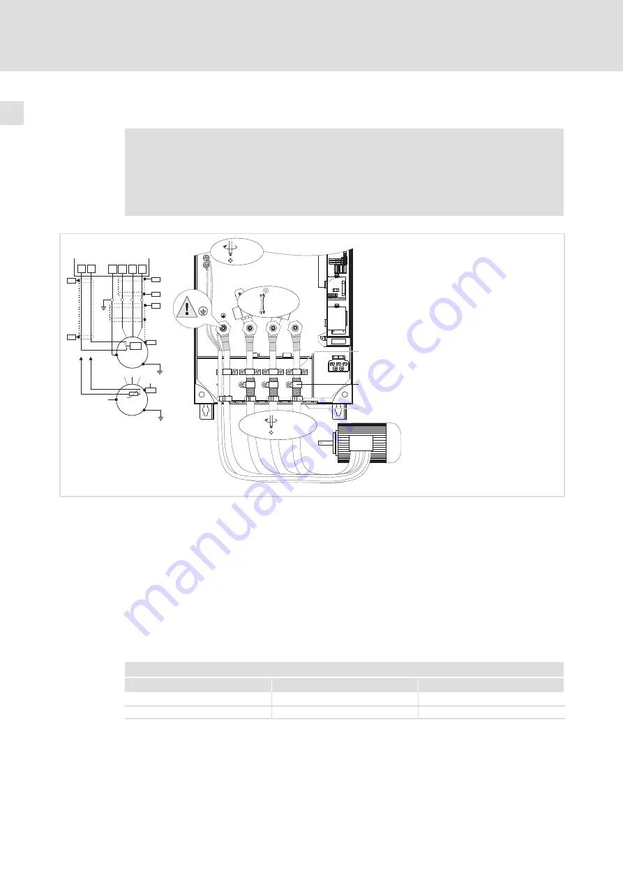 Lenze 8200 vector E82CV153K4B Скачать руководство пользователя страница 60