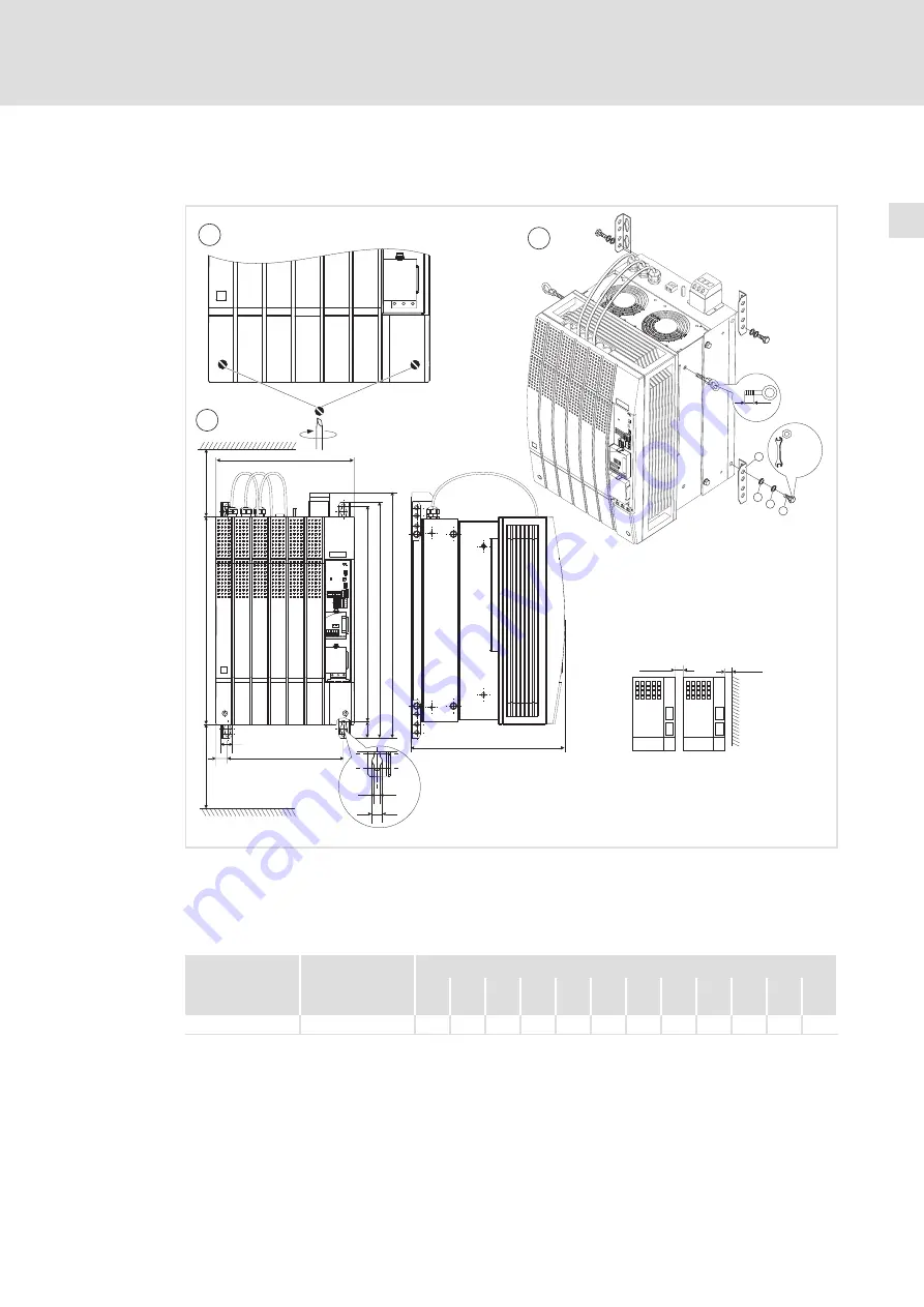 Lenze 8200 vector E82CV153K4B Скачать руководство пользователя страница 127