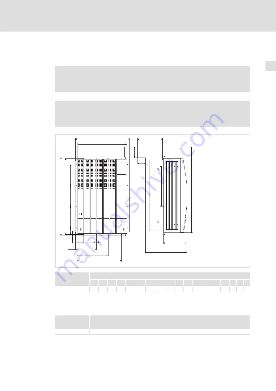 Lenze 8200 vector E82CV153K4B Mounting Instructions Download Page 131