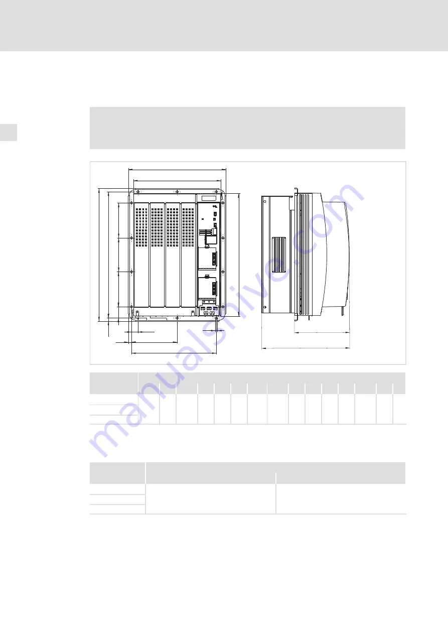 Lenze 8200 vector E82CV153K4B Mounting Instructions Download Page 214