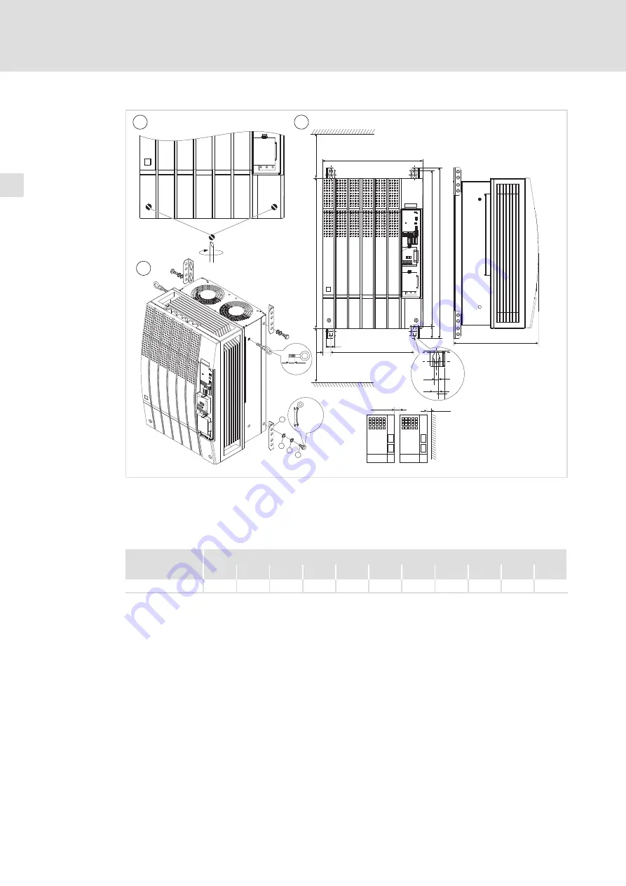 Lenze 8200 vector E82CV153K4B Скачать руководство пользователя страница 218