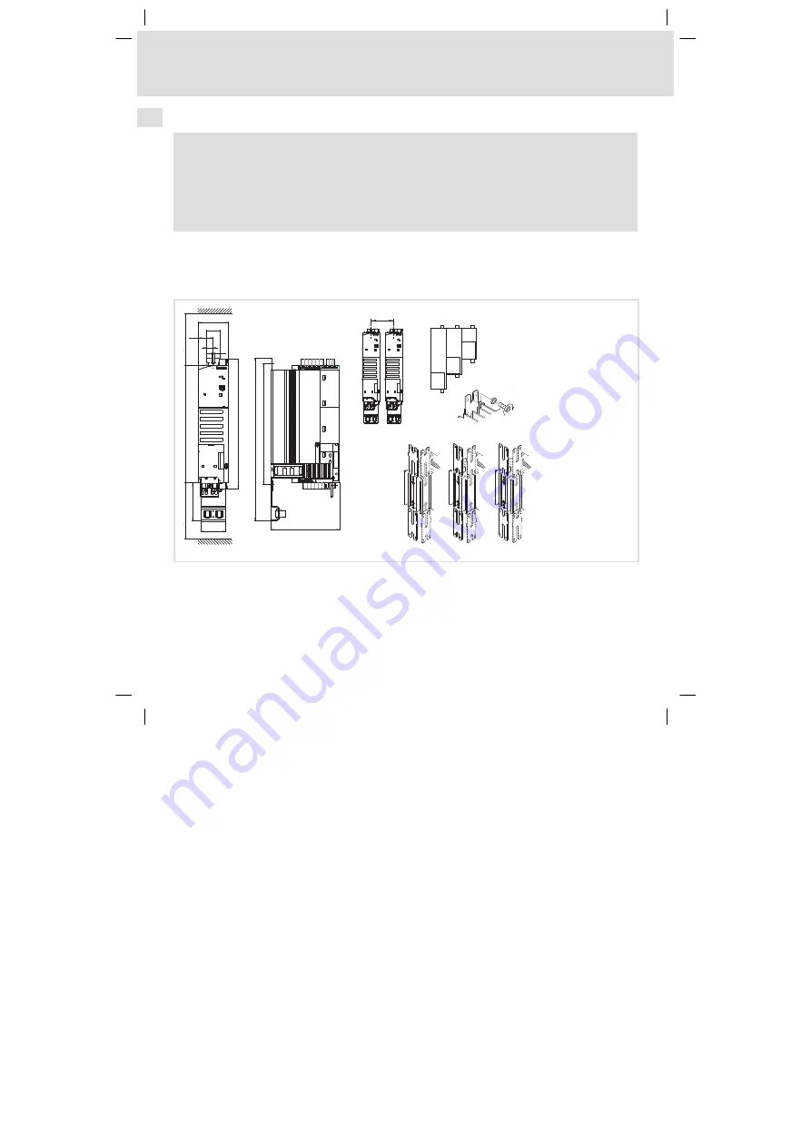 Lenze 8200 vector series Mounting Instructions Download Page 24