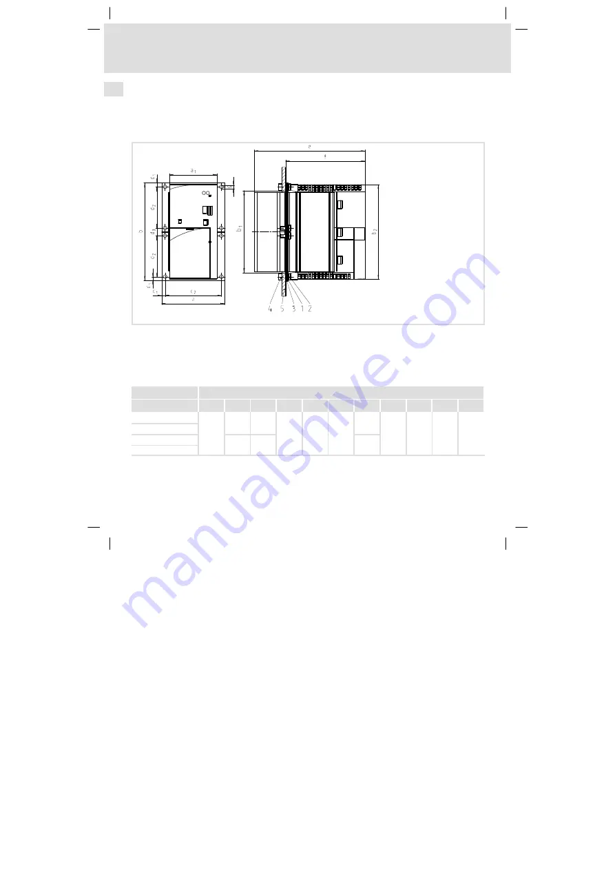 Lenze 8200 vector series Mounting Instructions Download Page 26