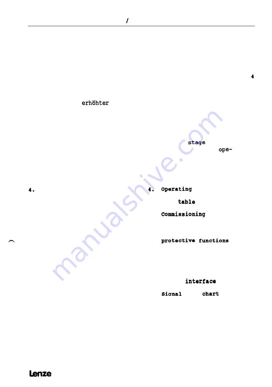 Lenze 8600 series Technical Description Download Page 5