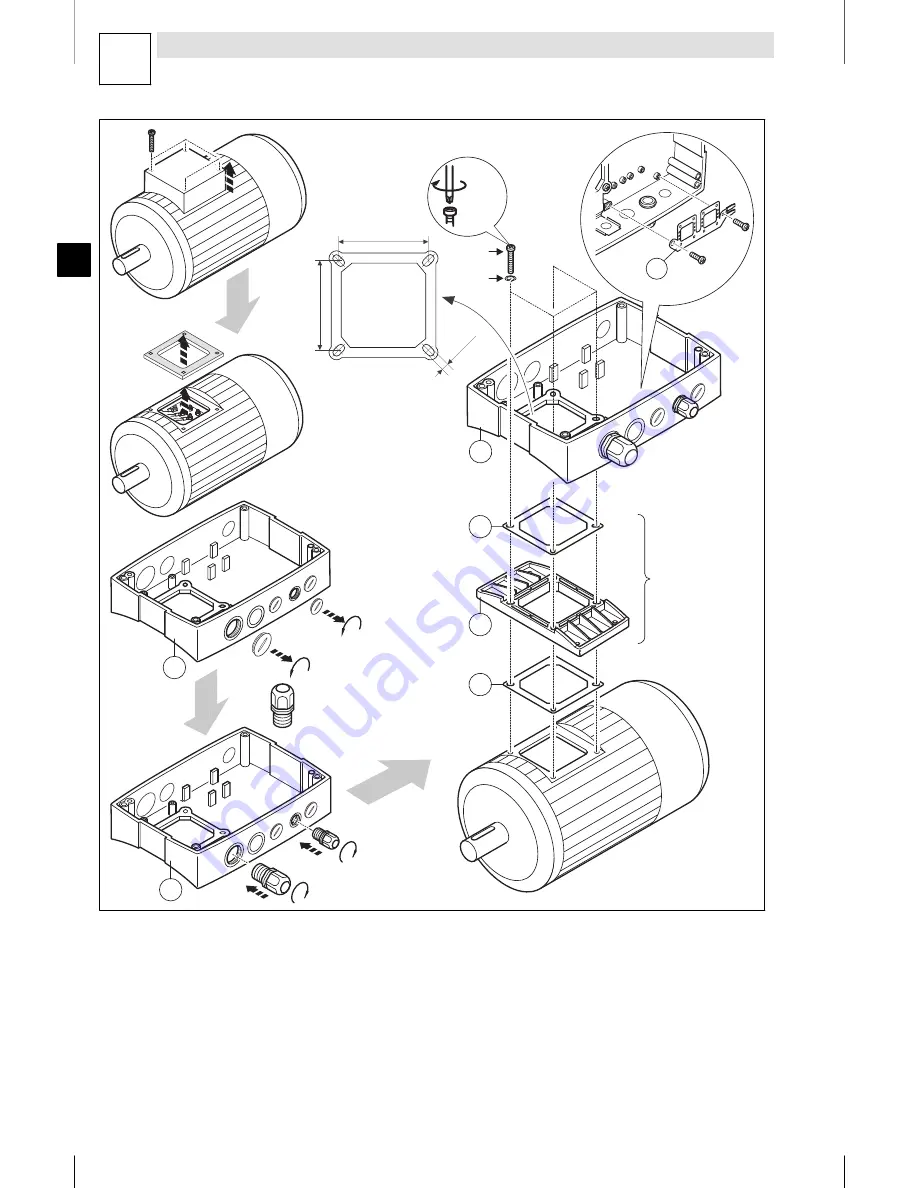 Lenze E82MV152 4B Mounting Instructions Download Page 166