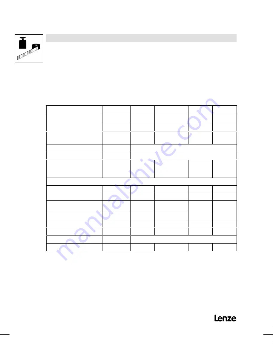 Lenze EVF8201-E Operating Instructions Manual Download Page 14