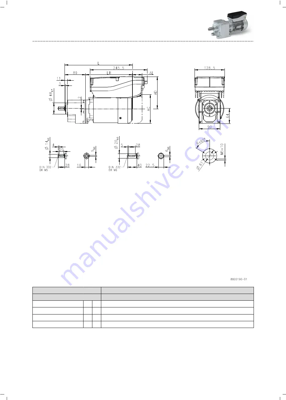 Lenze g500-H Manual Download Page 62