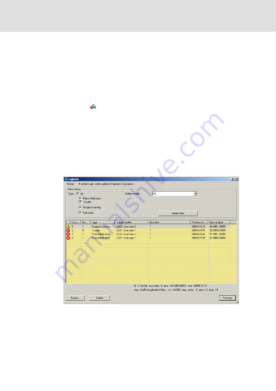 Lenze L-force 8400 BaseLine D Software Manual Download Page 126