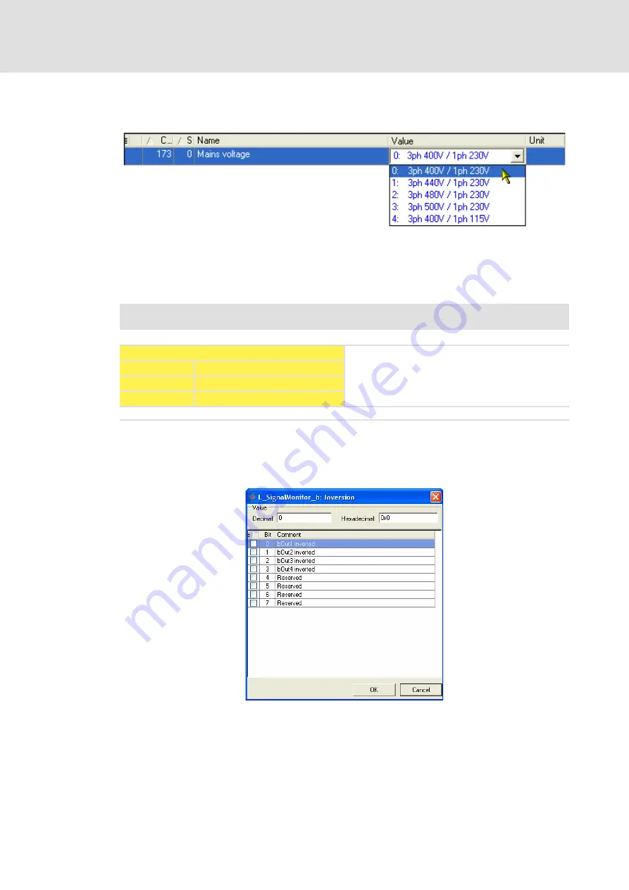 Lenze L-force 8400 BaseLine D Software Manual Download Page 171