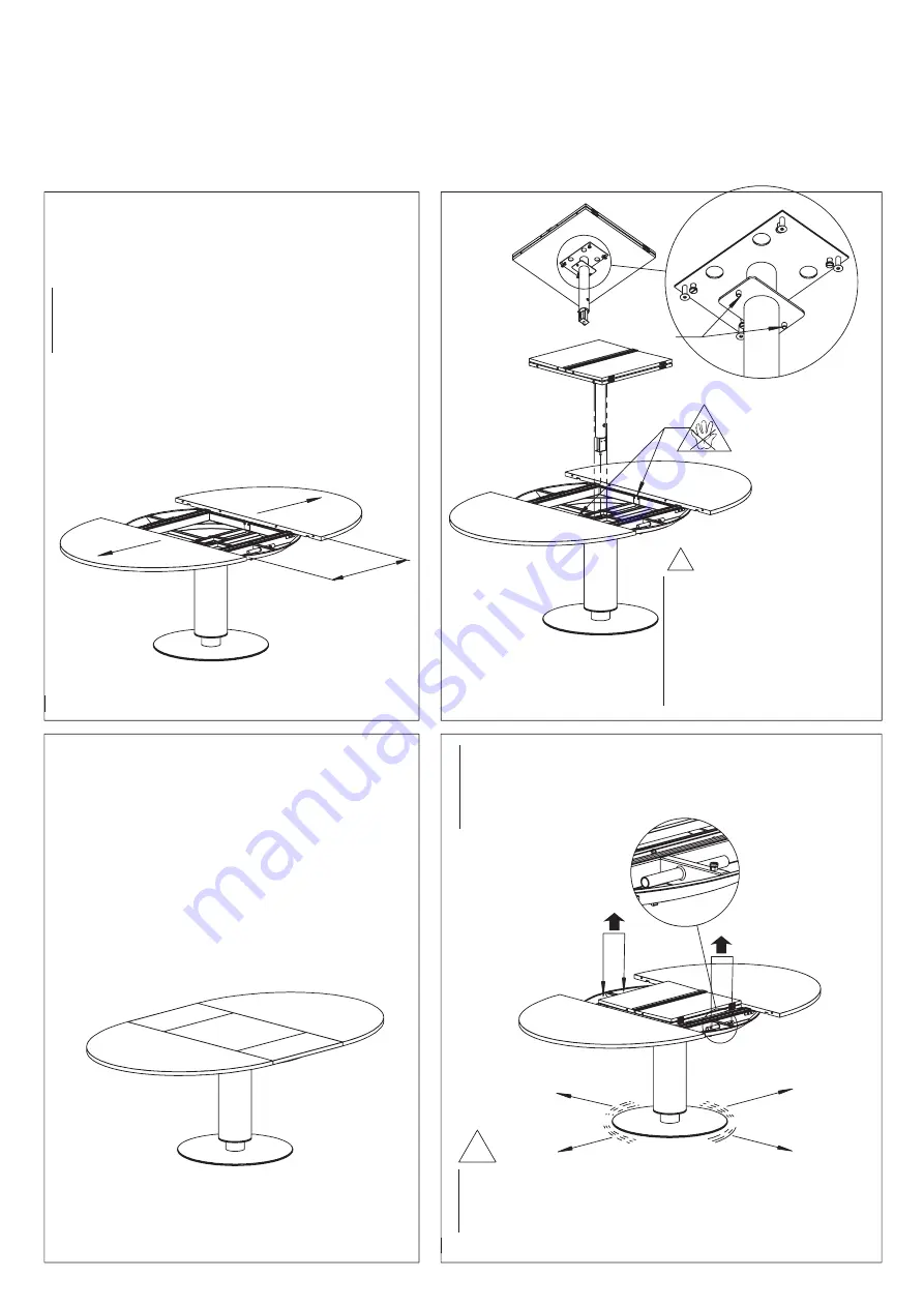 leolux Caldera Assembly Instructions Manual Download Page 4