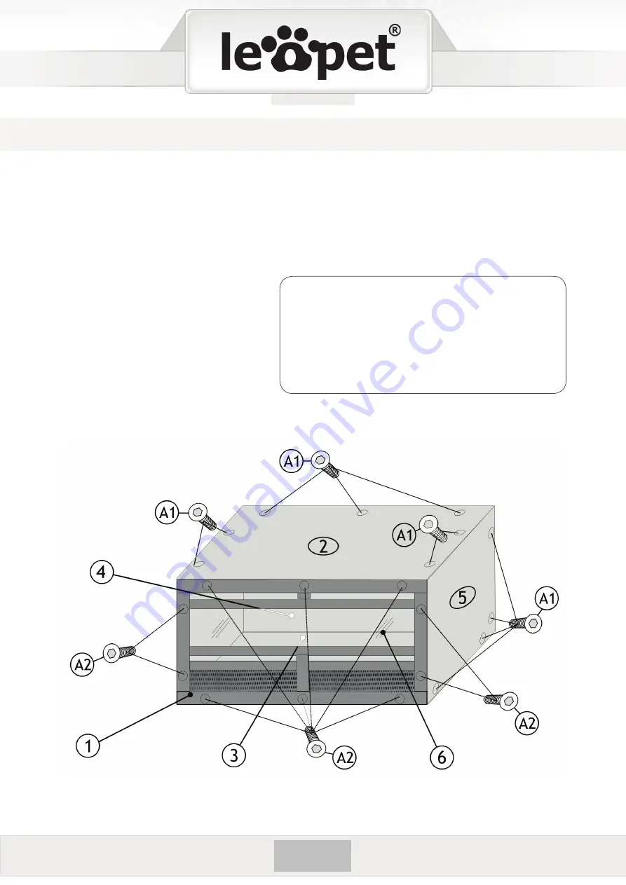 Leopet TRRM01 Original Assembly Instructions Download Page 7