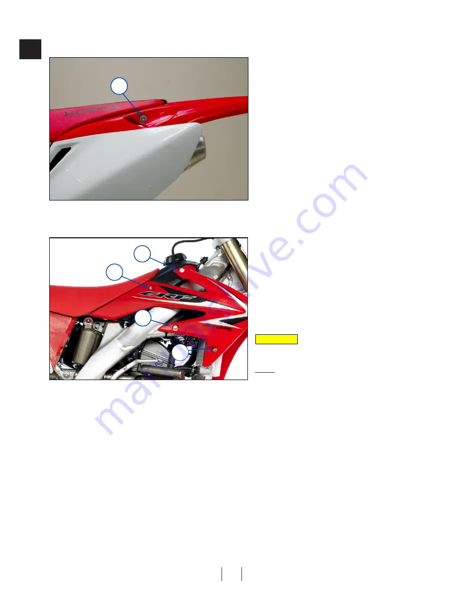 LeoVince 2009 CRF 250 R Assembly Instructions Manual Download Page 8