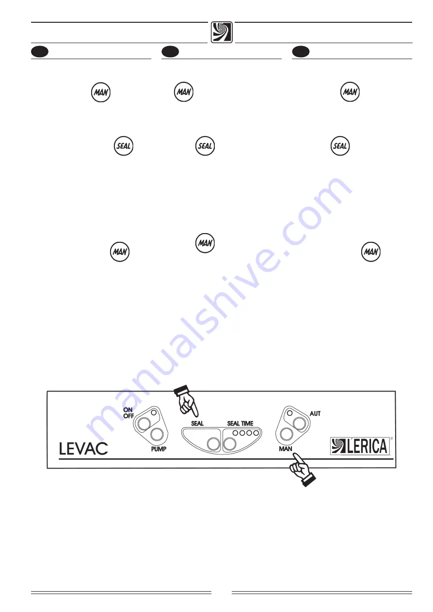 LERICA LEVAC 3 Operating And Service Manual Download Page 41