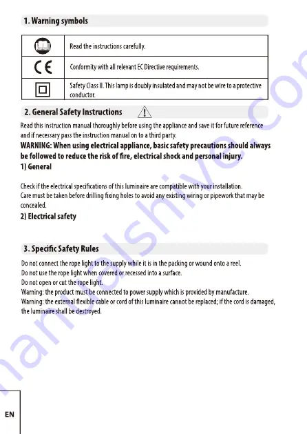 Leroy Merlin 2128K-1.5-WH-WPE Instruction Manual Download Page 20