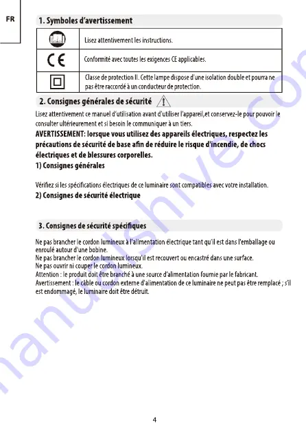 Leroy Merlin 2129E Instruction Manual Download Page 4