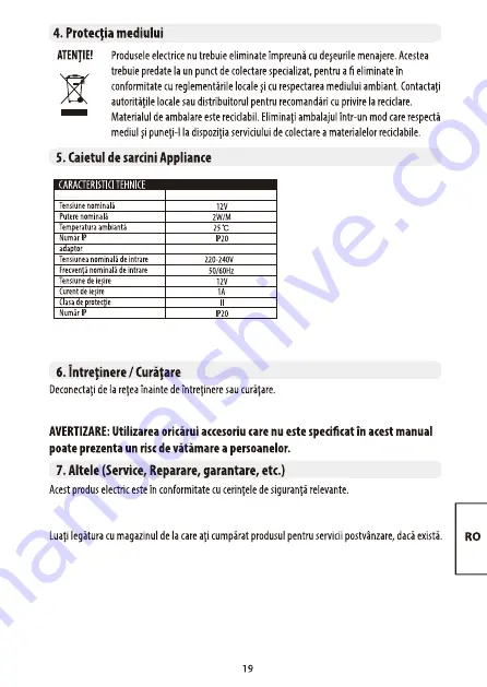 Leroy Merlin 2129E Instruction Manual Download Page 19