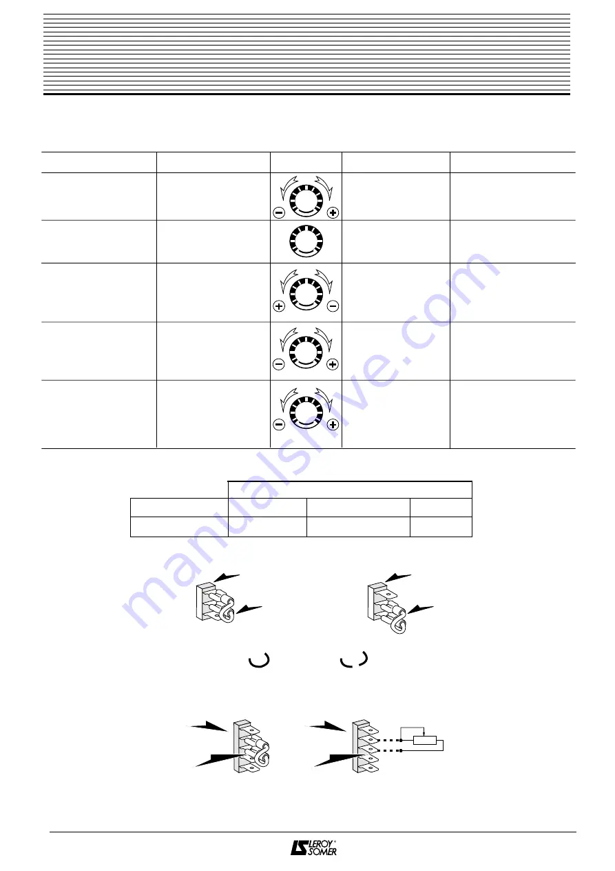 Leroy-Somer LSA 37 AREP Series Installation And Maintenance Manual Download Page 20