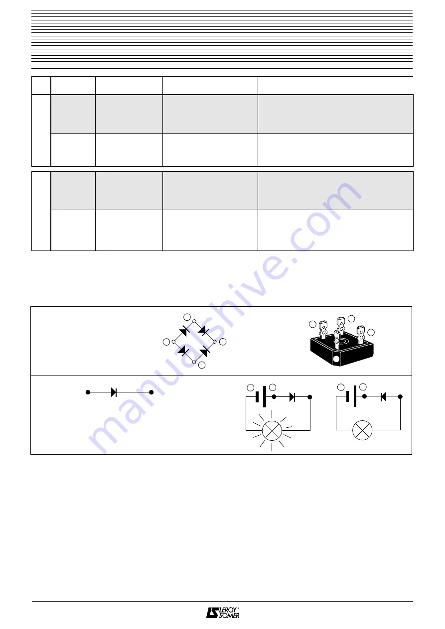 Leroy-Somer LSA 37 L6 Installation And Maintenance Manual Download Page 14