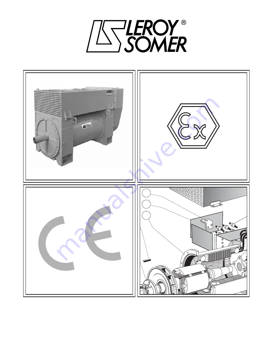 Leroy-Somer LSA R 49.1 Скачать руководство пользователя страница 1